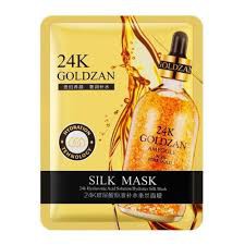 Mặt nạ lụa 24k Goldzan chính hãng - Hộp 10 miếng