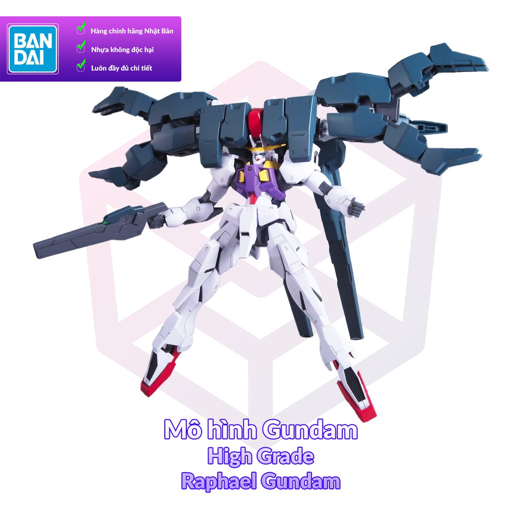 Mô Hình Gundam Bandai HG 069 Raphael Gundam 1/144 Gundam 00 [GDB] [BHG]