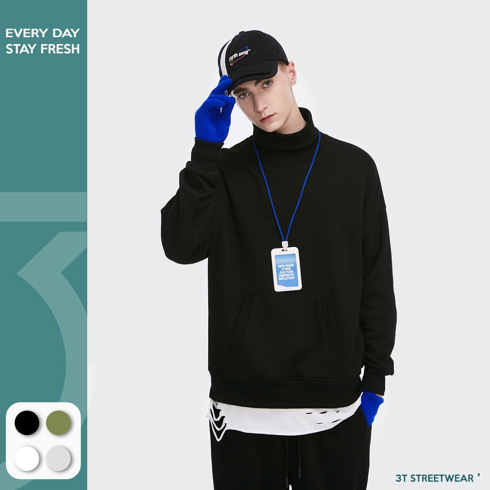 Áo Sweater Cao Cổ | INF High Neck Sweater