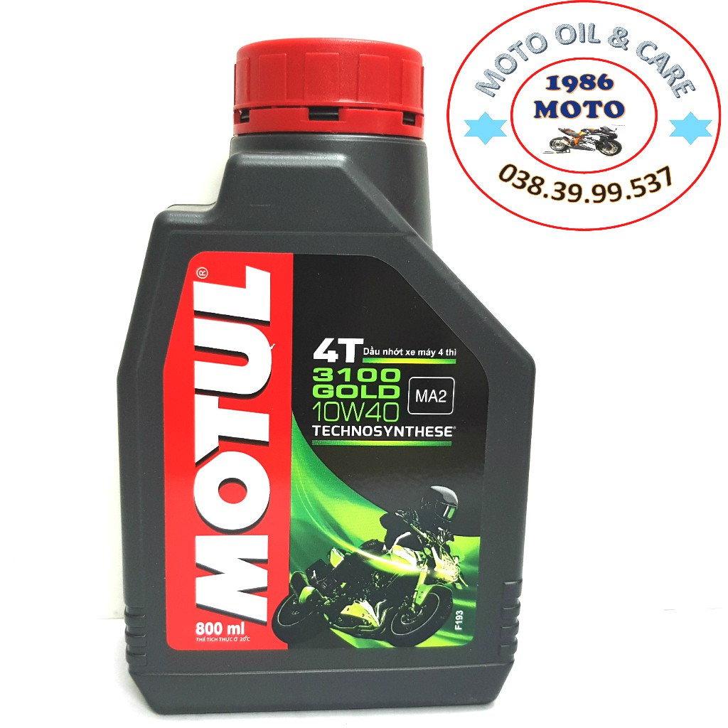 Nhớt xe số cao cấp MOTUL 3100 GOLD