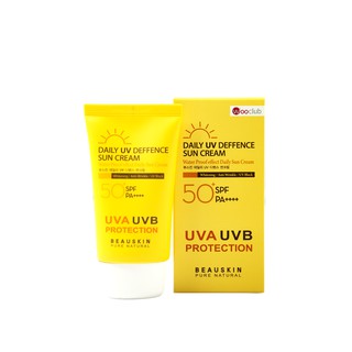 Kem chống nắng nâng tone kềm dầu Beauskin Daily Defence Sun Cream SPF50+/PA++++ 50ml