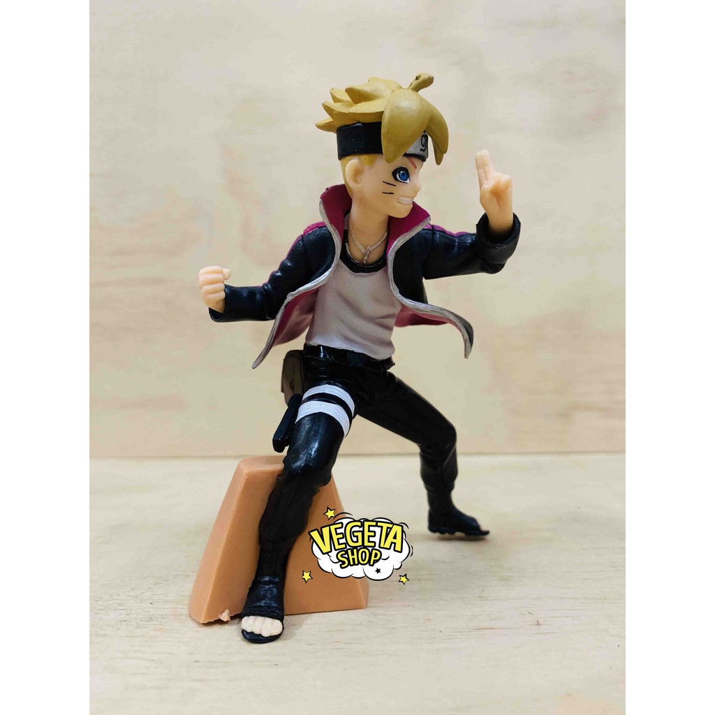 Mô hình Naruto - Set 2 mô hình cha con Uzumaki Naruto &amp; Uzumaki Boruto - Cao 10cm &amp; 16cm