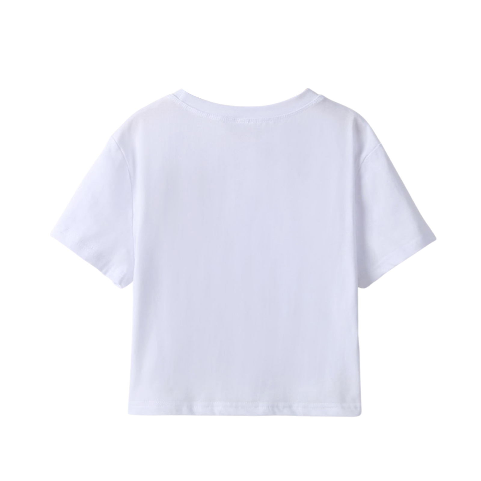 Áo Croptop Tay Ngắn Cổ Tròn Hoạ Tiết Thiên Thần Cho Phái Nữ | BigBuy360 - bigbuy360.vn