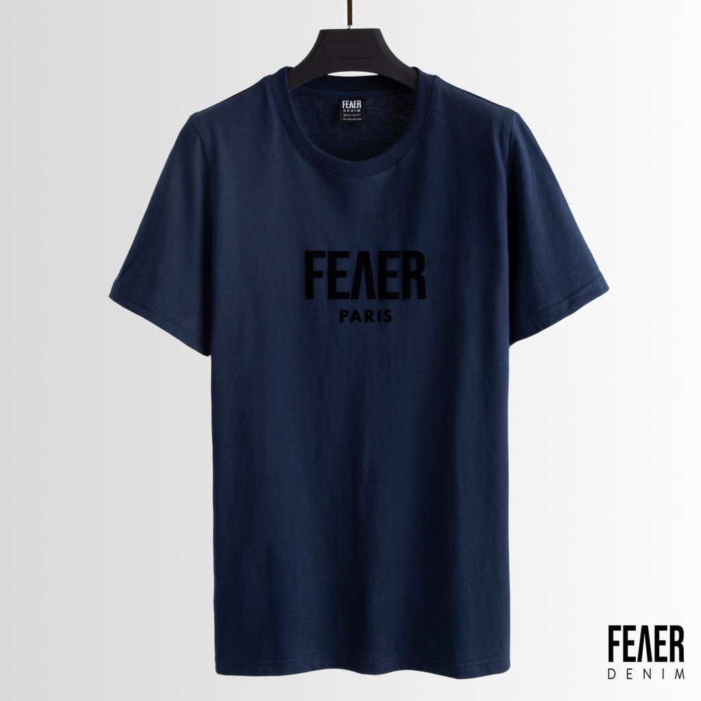 Áo thun nam FEAER DENIM chất thấm hút co dãn vải cotton PARIS VELVET | BigBuy360 - bigbuy360.vn