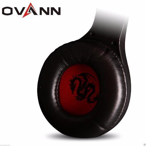 Tai nghe chụp tai game Ovann X4 (Đen đỏ)