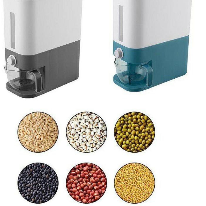 Hộp Đựng Gạo Tự Động Dung Tích 12l Tiện Lợi | BigBuy360 - bigbuy360.vn