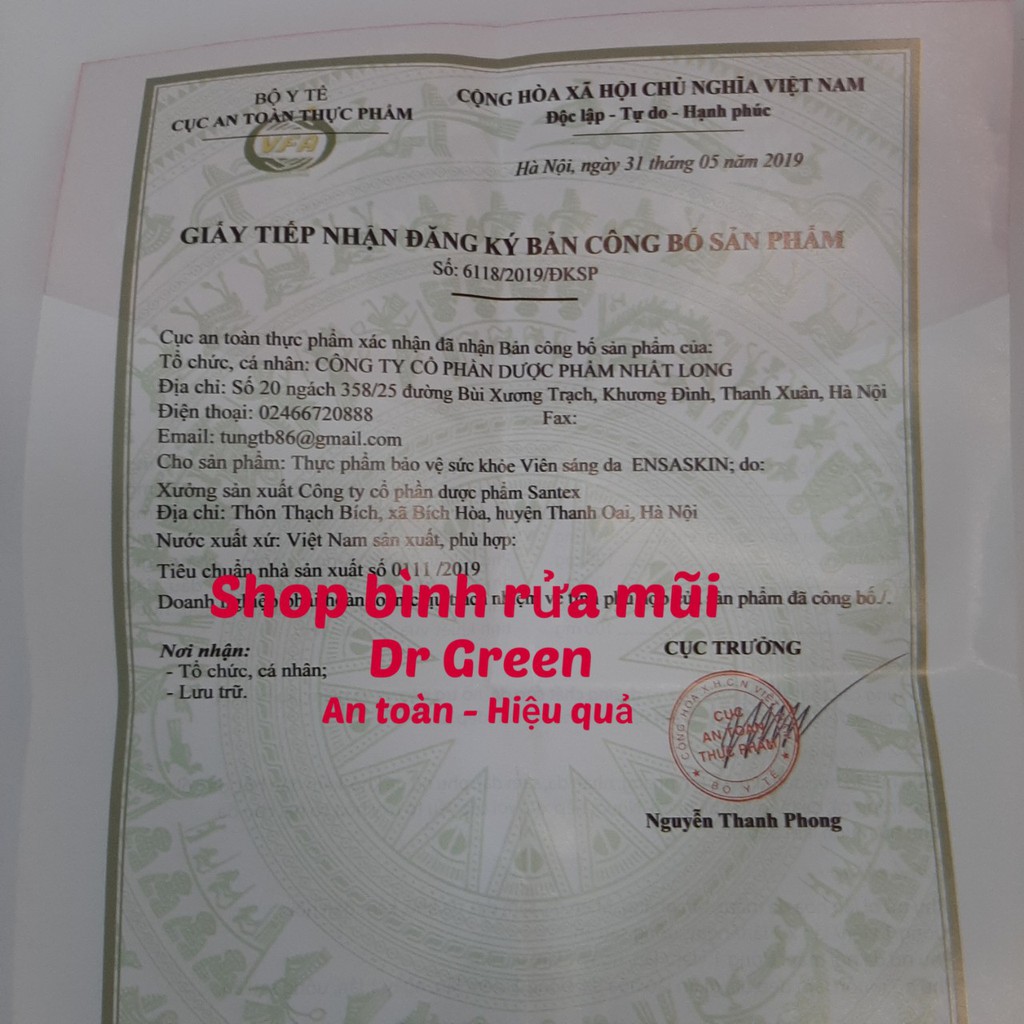 Viên Sáng Da Ensaskin Chiết Xuất Nhau Thai Cừu Hộp 30 Viên | BigBuy360 - bigbuy360.vn