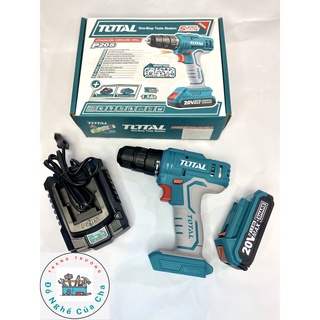 Máy khoan dùng pin lithium-ion 20v 2 chức năng total tdli20011