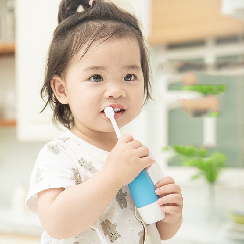 Bàn Chải Điện Cho Bé Focus Kids Sạch Răng Tiện Lợi Chống Nước IPX5 Máy Đánh Răng Tự Động Cho Bé