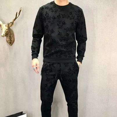 bộ thun nỉ nam nữ ép vân Hoa Đào 3D , form rộng oversize nam nữ unisex hot trend