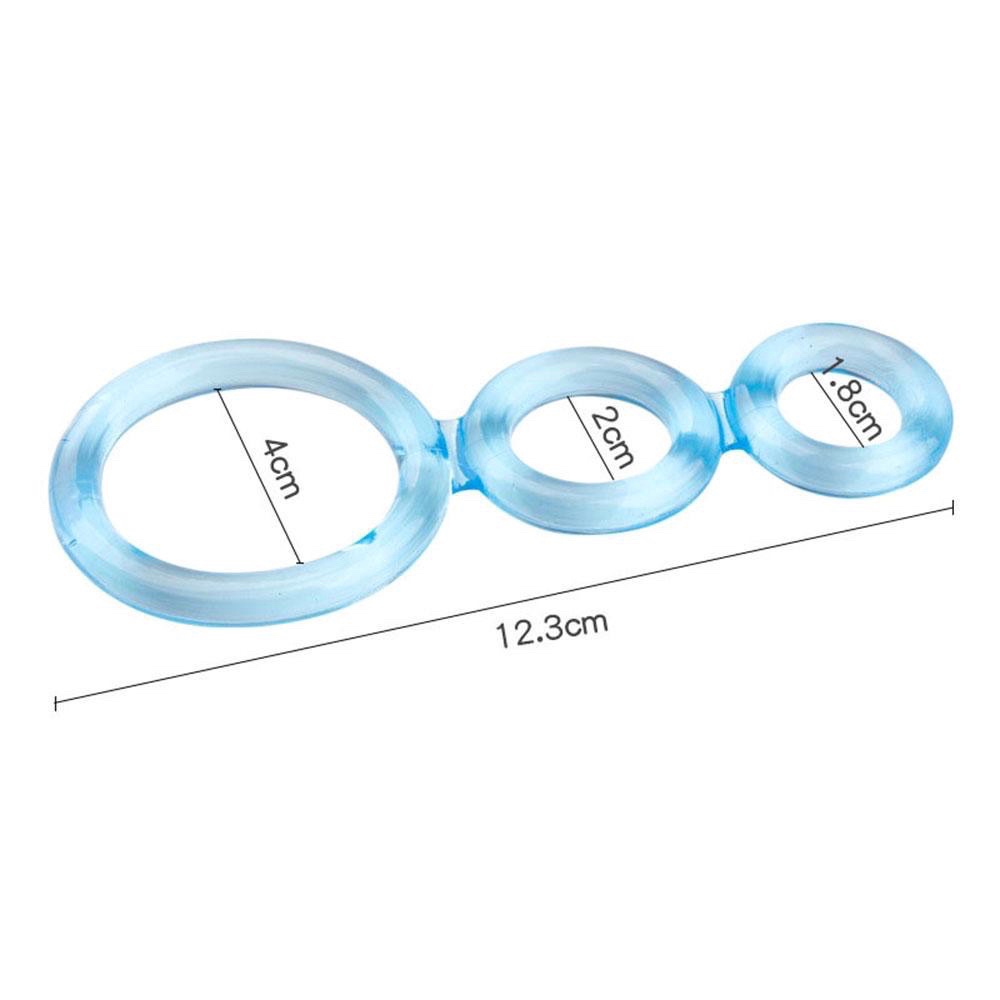 [Che tên SP] Vòng đeo xuất_silicon ra tăng cường quan hỗ trợ chống_xuất_sớm cho nam tinh kéo_dài hệ thời_gian 3 bi