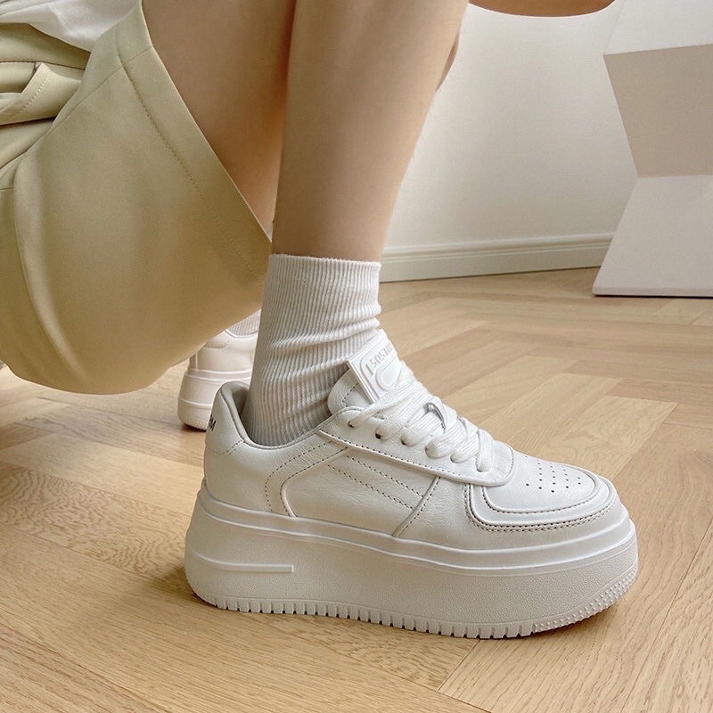 sẵn/ giày oxford đế độn, boot martins 😅 giày tăng chiều cao (Giao luôn/ CLIP THẬT)
