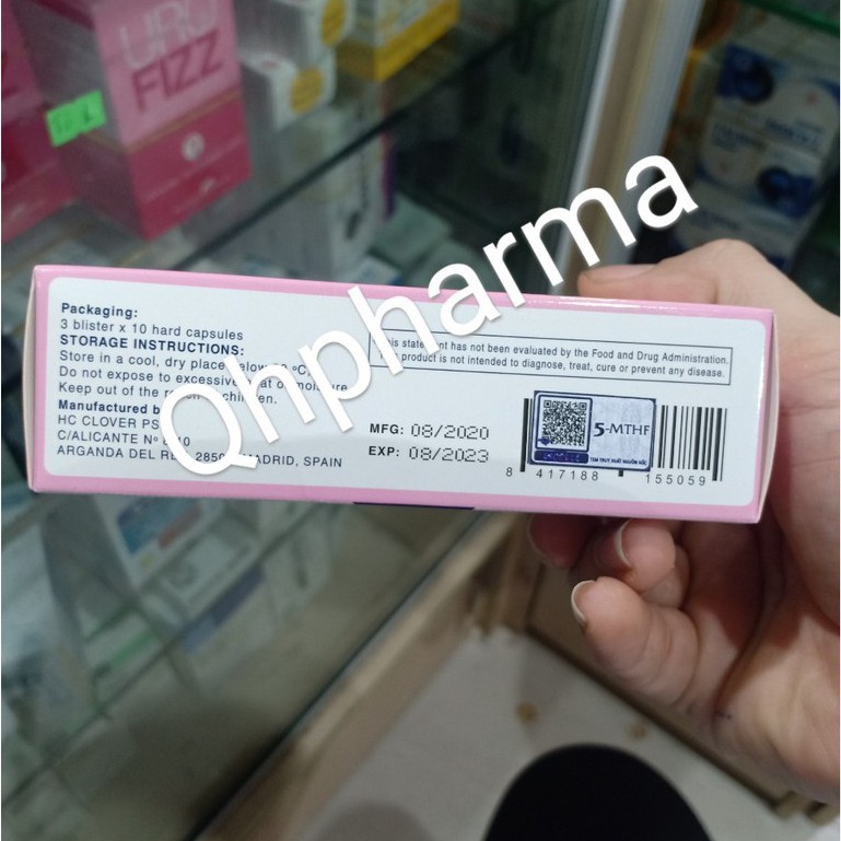 5-MTHF hộp 30 viên | Thế Giới Skin Care