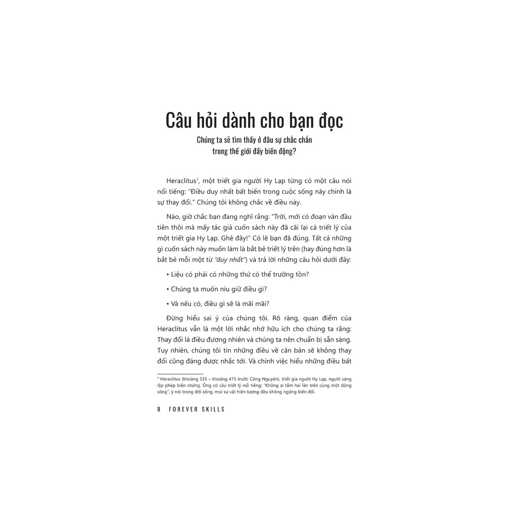 [Mã LIFE2410K giảm 10K đơn 20K] Sách - Forever Skills – Kỹ Năng Nền Tảng Cho Mọi Thế Hệ | BigBuy360 - bigbuy360.vn