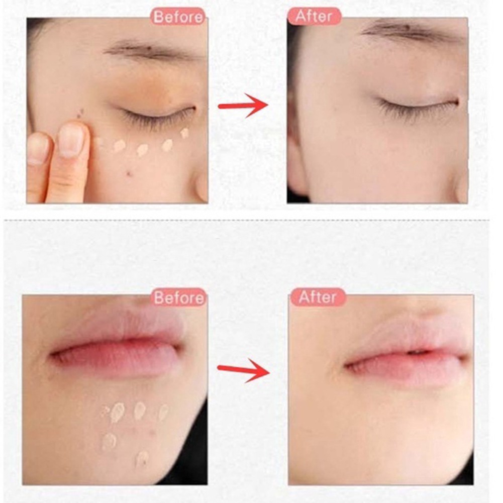 Phấn che khuyết điểm che phủ quầng thâm/sẹo mụn trắng da chuyên dụng trang điểm