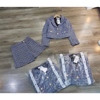Bộ vest dạ MNG chất dạ cao cấp, mềm mại