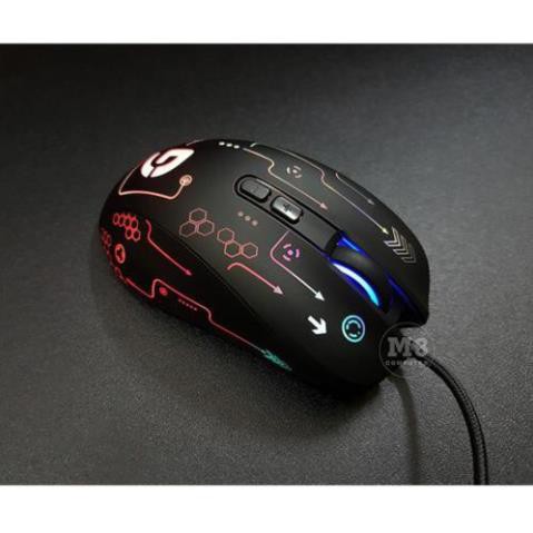 [Mã ELMS05 giảm 5% đơn 300K] Wired Mouse Gaming Fuhlen Nine Series G90S