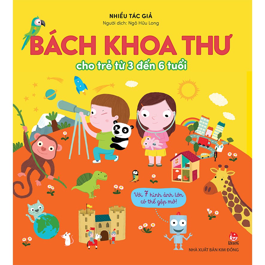 [Mã LIFEMALL995 giảm 10% đơn 99K] Sách - Bách khoa thư cho trẻ từ 3 đến 6 tuổi - NXB Kim Đồng