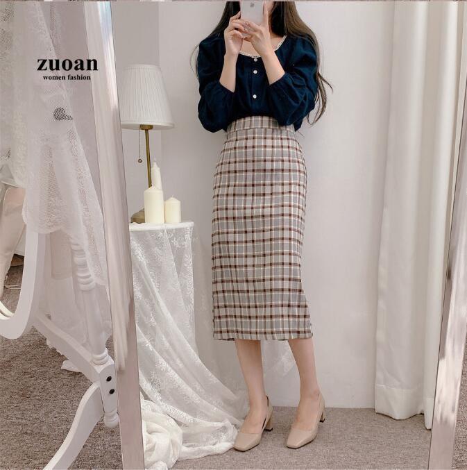 Áo/ Chân váy SUXI màu trơn kiểu Hàn Quốc xinh xắn cho nữ