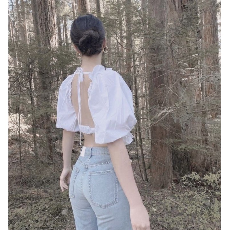 ÁO BÈO KHOE LƯNG TRẦN