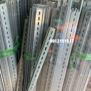 Thanh nhôm nẹp dây điện dài 1m