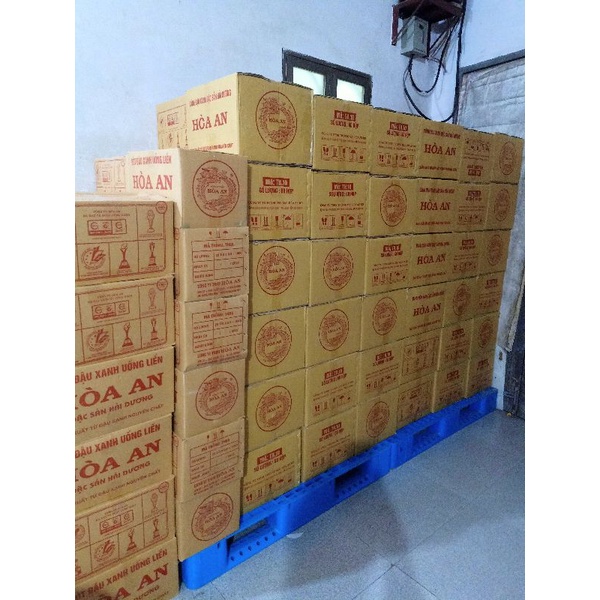 Bánh đậu xanh hoà An hôp 420gr  Chính Hãng  nsx 11/10/2023 hạn đến 11/3/2024