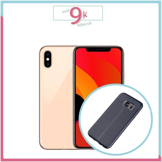 Ốp dẻo autofocus giả da cho iphone x / xs / xsm