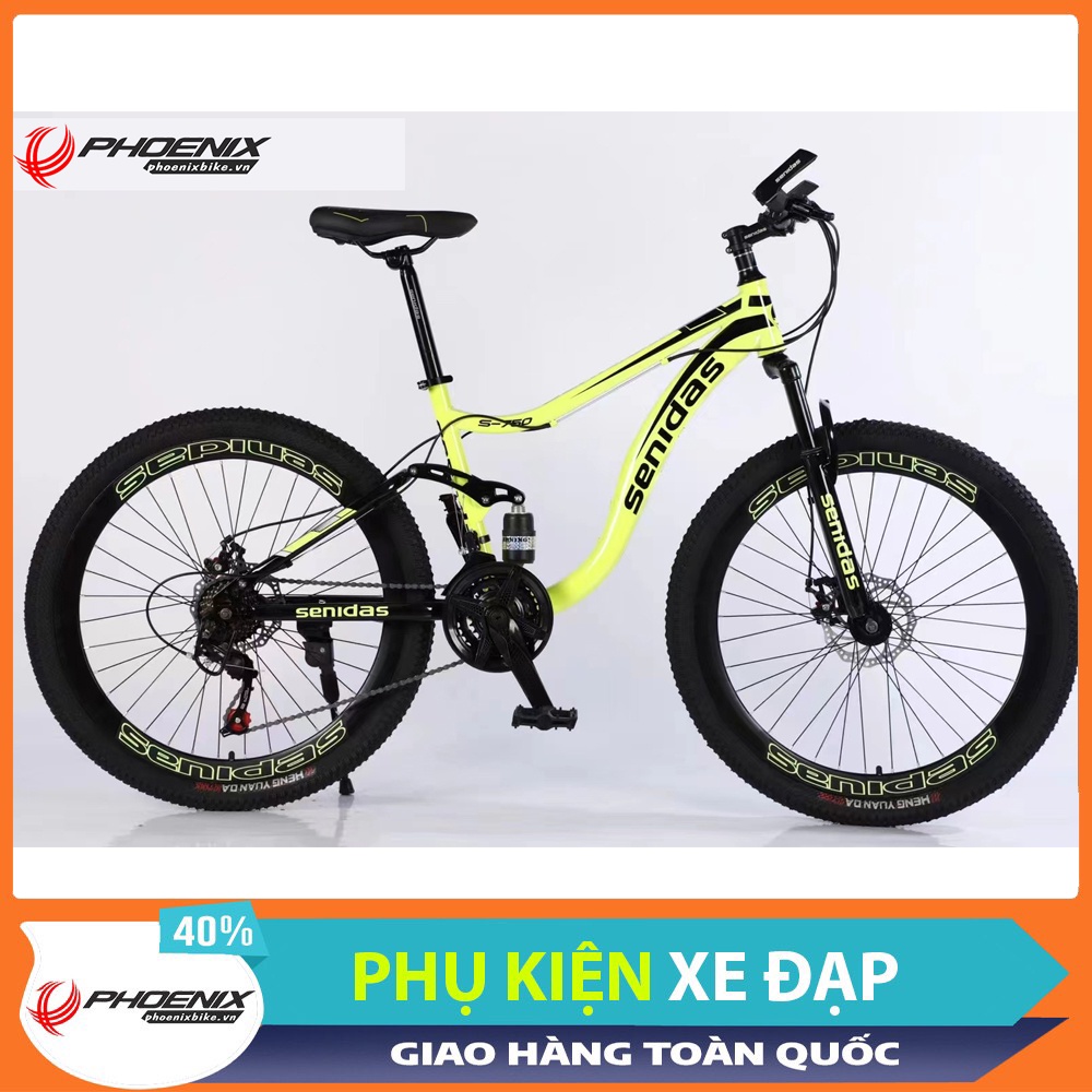 Xe đạp địa hình 2 phuộc Senidas 2022