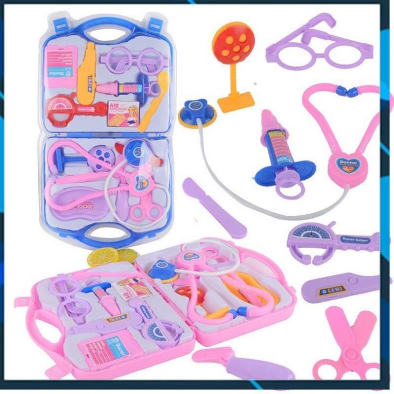 Bộ đồ chơi bác sĩ cho bé, màu sắc đẹp, chất liệu an toàn - soleilshop