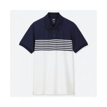 NAM áo polo DRY-EX vải pique ngắn tay(NAM) | #UNIQLO 427062