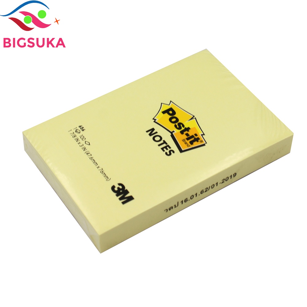 Giấy Note ghi chú vàng Post-it 3M 2x3 BIGSUKA