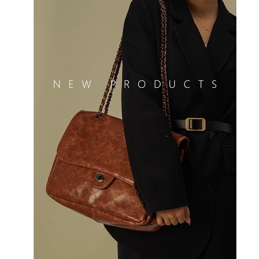 Túi đeo dưới cánh tay Cỡ Lớn Thêu Họa Tiết Nổi Phong Cách Cổ Điển Thời Trang Mùa Thu Mới 2022 Cho Nữ