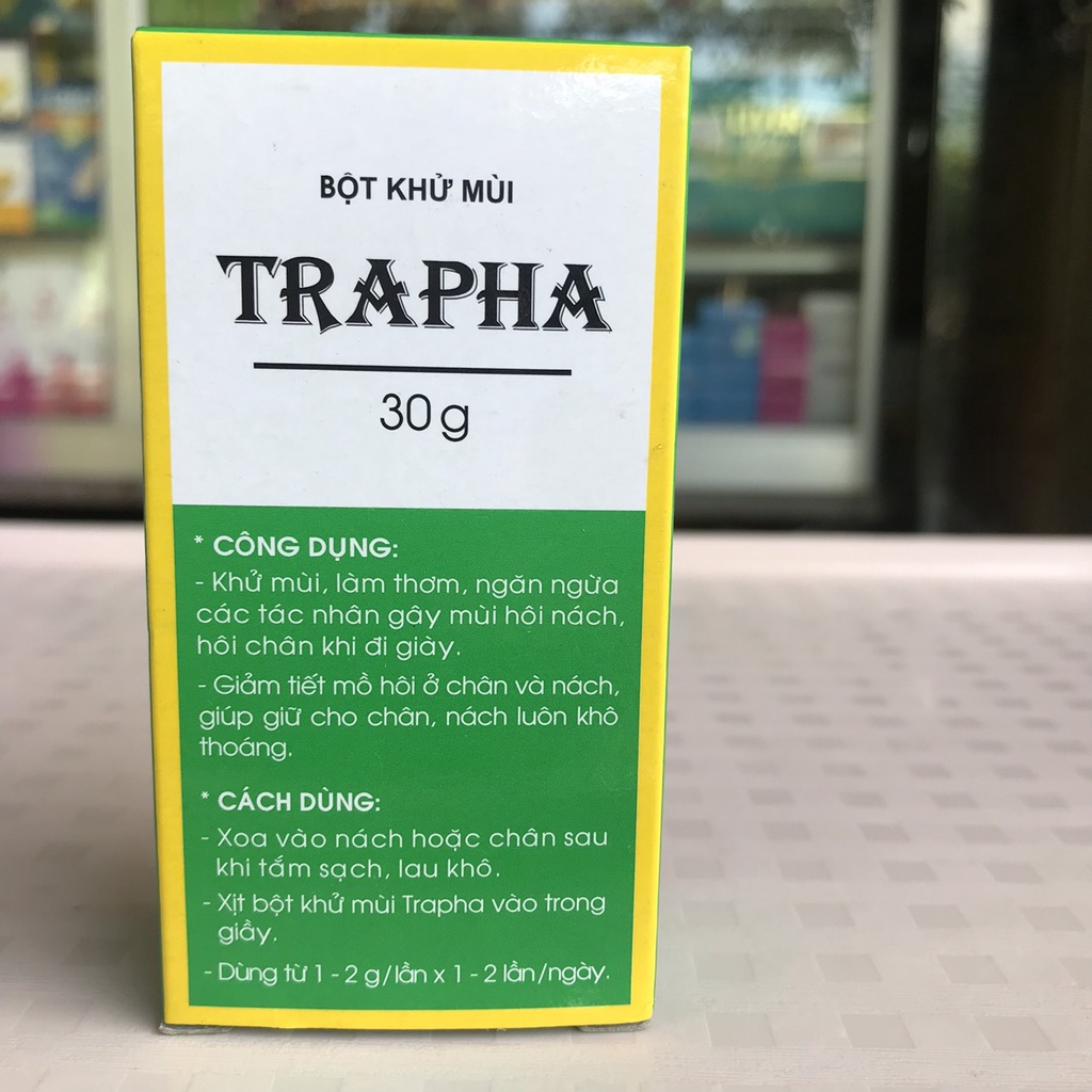 BỘT KHỬ MÙI TRAPHA