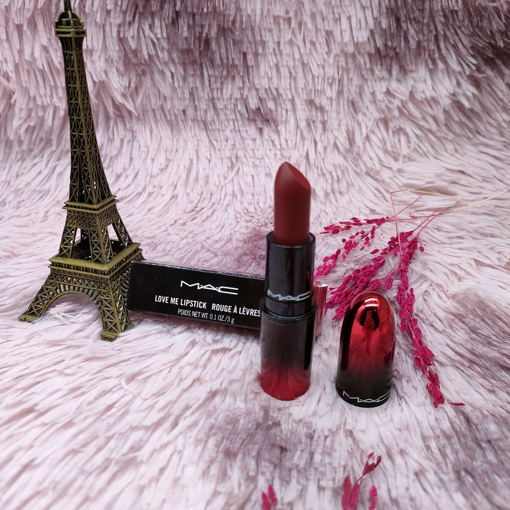 Son Mac love me lipstick rouge à lèvres Màu 423 E for effortless 3g Cao Cấp - Sắc Đỏ Quyến Rũ
