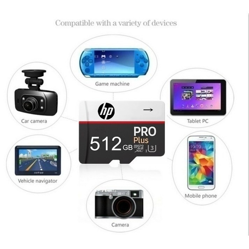 Thẻ Nhớ HP Micro Xc U3-1 Micro Sd Pro Plus Mini Tf Dung Lượng 1tb 512gb 256gb 128gb 64gb | BigBuy360 - bigbuy360.vn