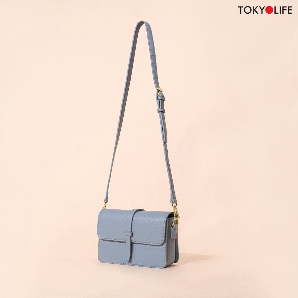 Túi xách nữ đẹp đeo chéo nữ thời trang công sở cao cấp da PU TOKYOLIFE E9BAG303I