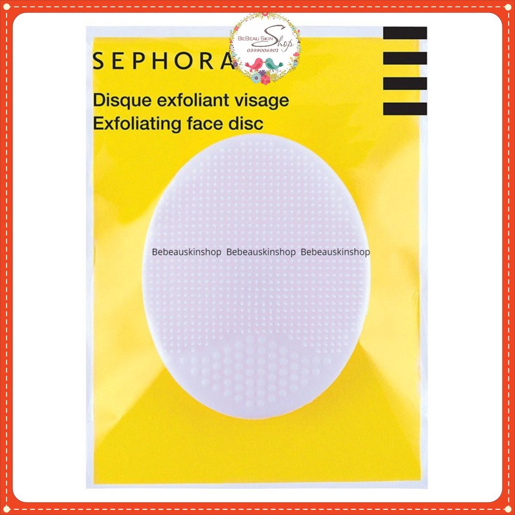 Miếng rửa mặt Sephora silicon cleansing pad