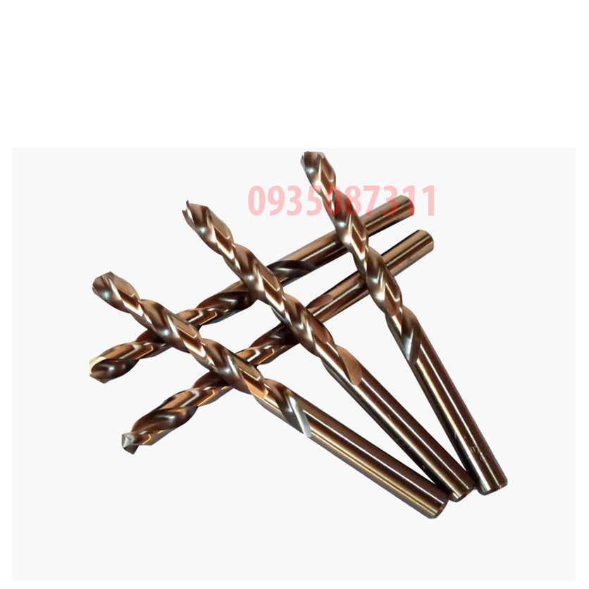 Mũi Khoan Xoắn Chân Tròn 6-13mm VOTO Chất Liệu HSS CO M35 Chuyên Dụng Khoan Inox, Sắt, Thép