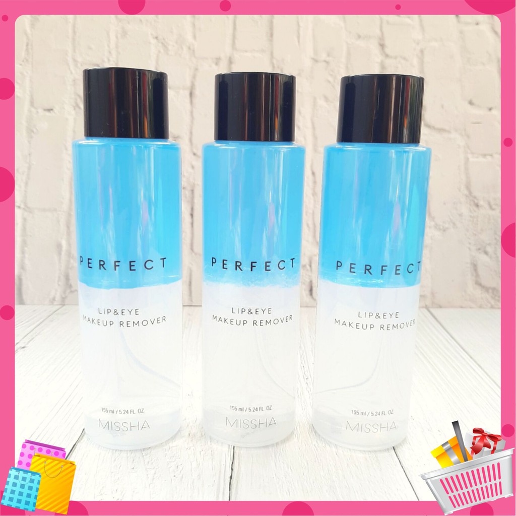 TẨY TRANG MẮT MÔI MISSHA PERFECT LIP & EYE MAKEUP REMOVER