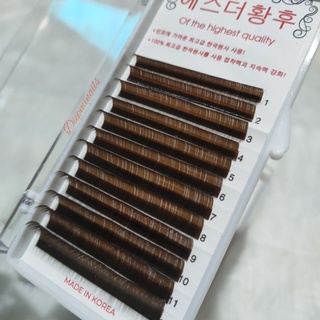 Mi nối khay màu nâu mix size