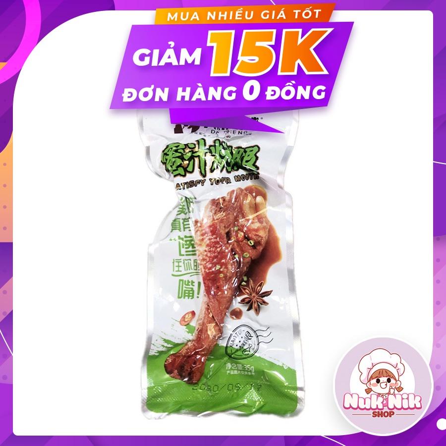 Đùi Vịt Nướng Ít Cay DaCheng (Gói xanh)