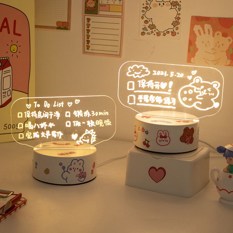 Bảng Ghi Chú Mini Trong Suốt Tiện Dụng Chất Lượng Cao