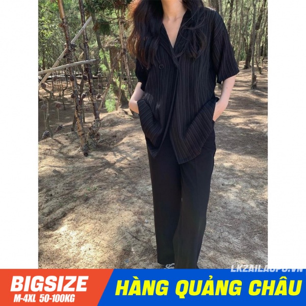 Áo vest blazer ⚡️𝐁𝐈𝐆𝐒𝐈𝐙𝐄⚡️ Áo nữ form rộng tay ngắn mỏng mùa hè Phong cách Hàn Quốc Thời Trang tiểu thư cá tính xinh đẹp bigsizegiaree | BigBuy360 - bigbuy360.vn
