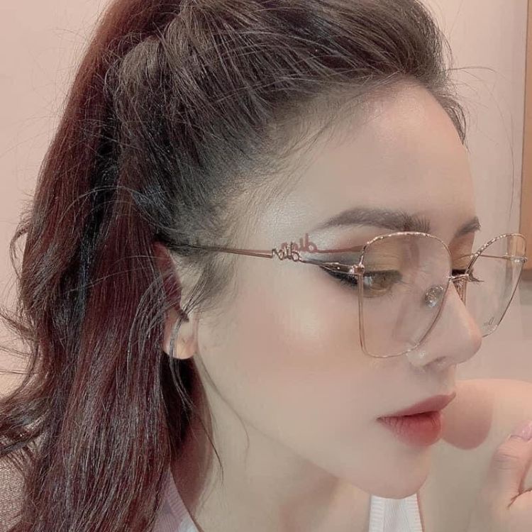 Kính Mắt Mèo Gọng Kim Loại, DI - OR, Sang trọng, Phiên bản cao cấp, Bảo hành 12 tháng - donghokinhmat168