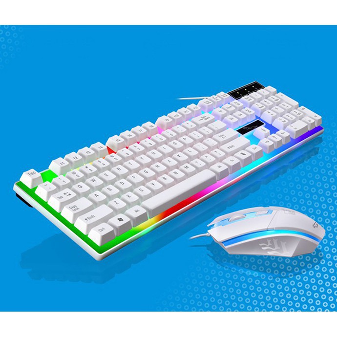 [Xả kho] Bộ Bàn Phím Kèm Chuột LED giả cơ game G21 cho , bàn phím cơ nhân tạo,.-Màu ngẫu nhiên . | BigBuy360 - bigbuy360.vn