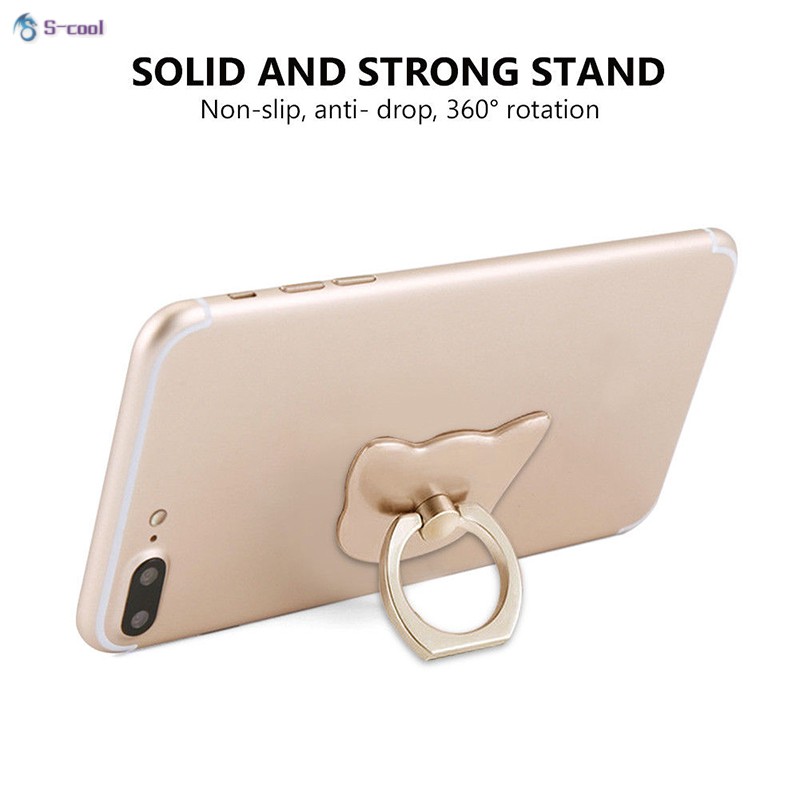 Giá Đỡ Điện Thoại Dạng Nhẫn Hình Hoạt Hình Đáng Yêu Tiện Dụng Cho Iphone Android | BigBuy360 - bigbuy360.vn
