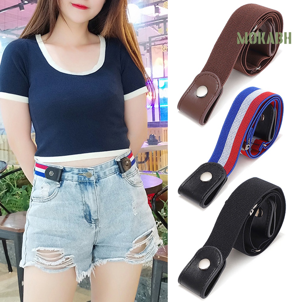 Thắt Lưng Co Giãn Không Khóa Dành Cho Nam Nữ