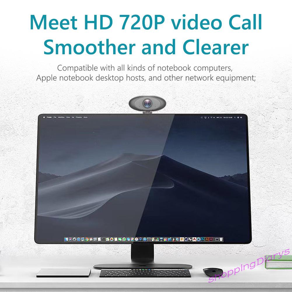 Webcam Z6 Hd 720p Xoay 360 Độ