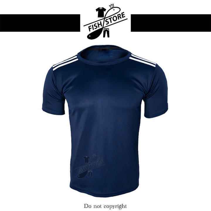 Áo thể thao nam ngắn tay cổ tròn trơn đẹp vải xuất dư nhiều loại FF23A | BigBuy360 - bigbuy360.vn