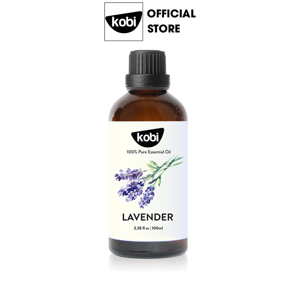 Tinh dầu Oải Hương Kobi Lavender essential oil giúp khử mùi, thơm phòng - 100ml